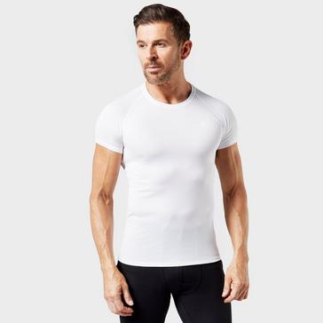 White Odlo Men's Active Light Short Sleeve T-Shirt