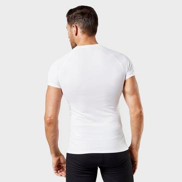 White Odlo Men's Active Light Short Sleeve T-Shirt