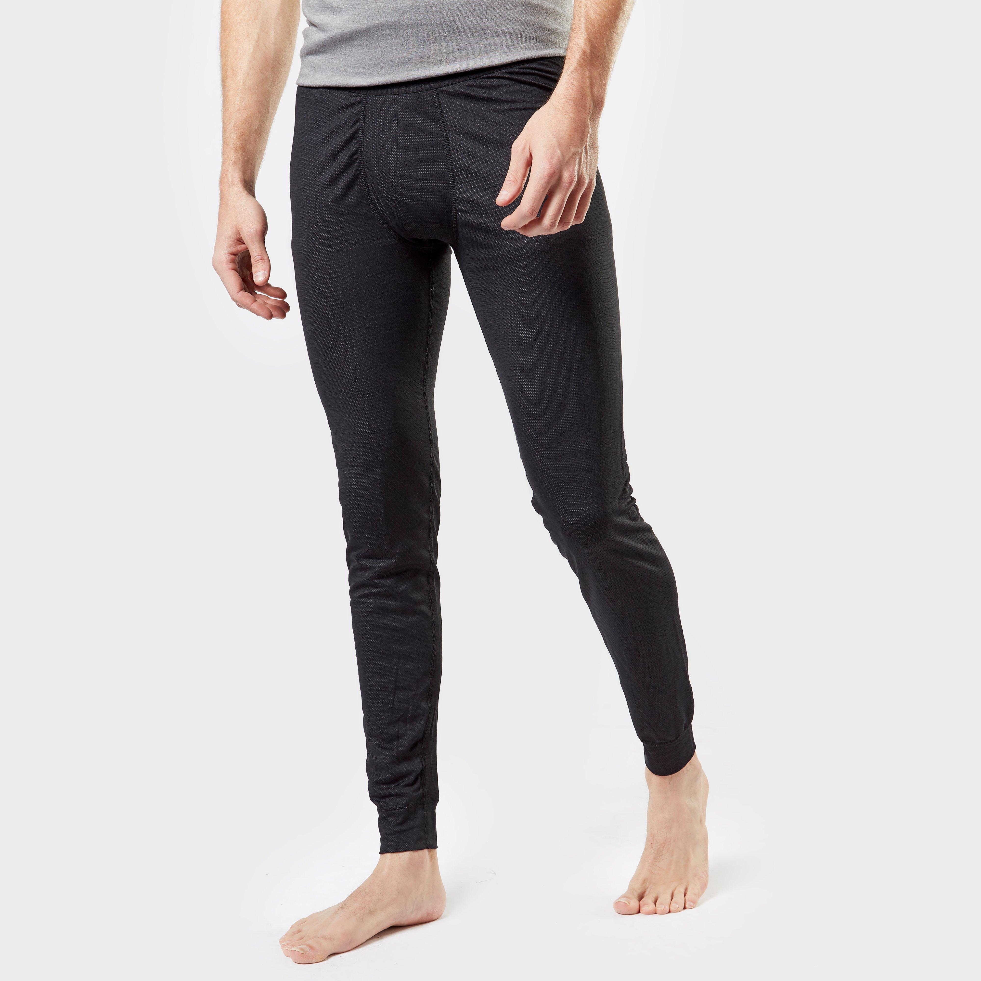 Odlo Odlo Mens Active F-Dry Light Base Layer Pants - Black, Black Odlo Odlo Mens Active F-Dry Light Base Layer Pants - Black, Black