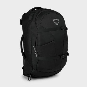 Black Osprey Farpoint 40L Backpack