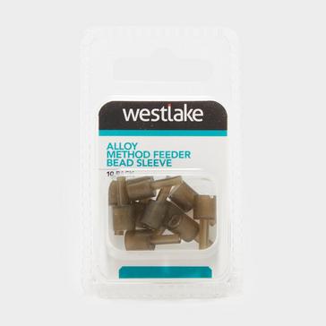 GREY Westlake Alloy Feeder Bead Sleeve 10 Pieces