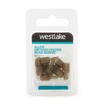 GREY Westlake Alloy Feeder Bead Sleeve 10 Pieces