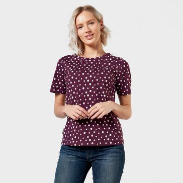 Purple Peter Storm Women’s Angel Pattern T-Shirt