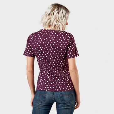 Purple Peter Storm Women’s Angel Pattern T-Shirt