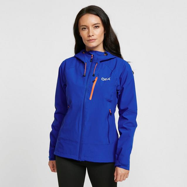 Blue OEX Women's Fortitude Waterproof Jacket image 1