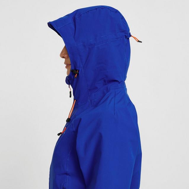 Ladies blue cheap waterproof jacket