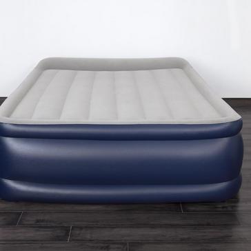 Navy HI-GEAR High Rise Flock King Size Airbed