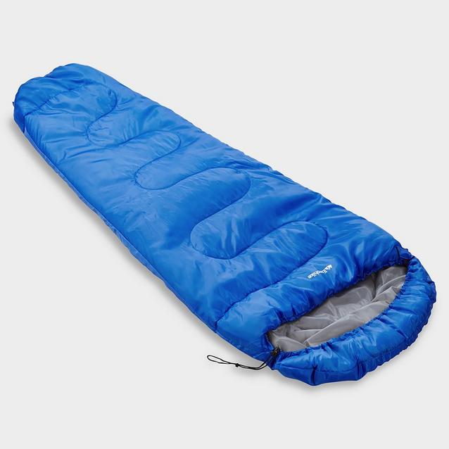 Blue sleeping clearance bag