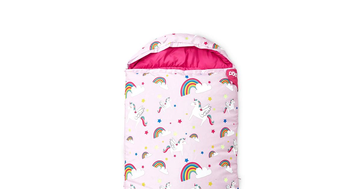 Purple Sky Unicorn Sleeping Bag