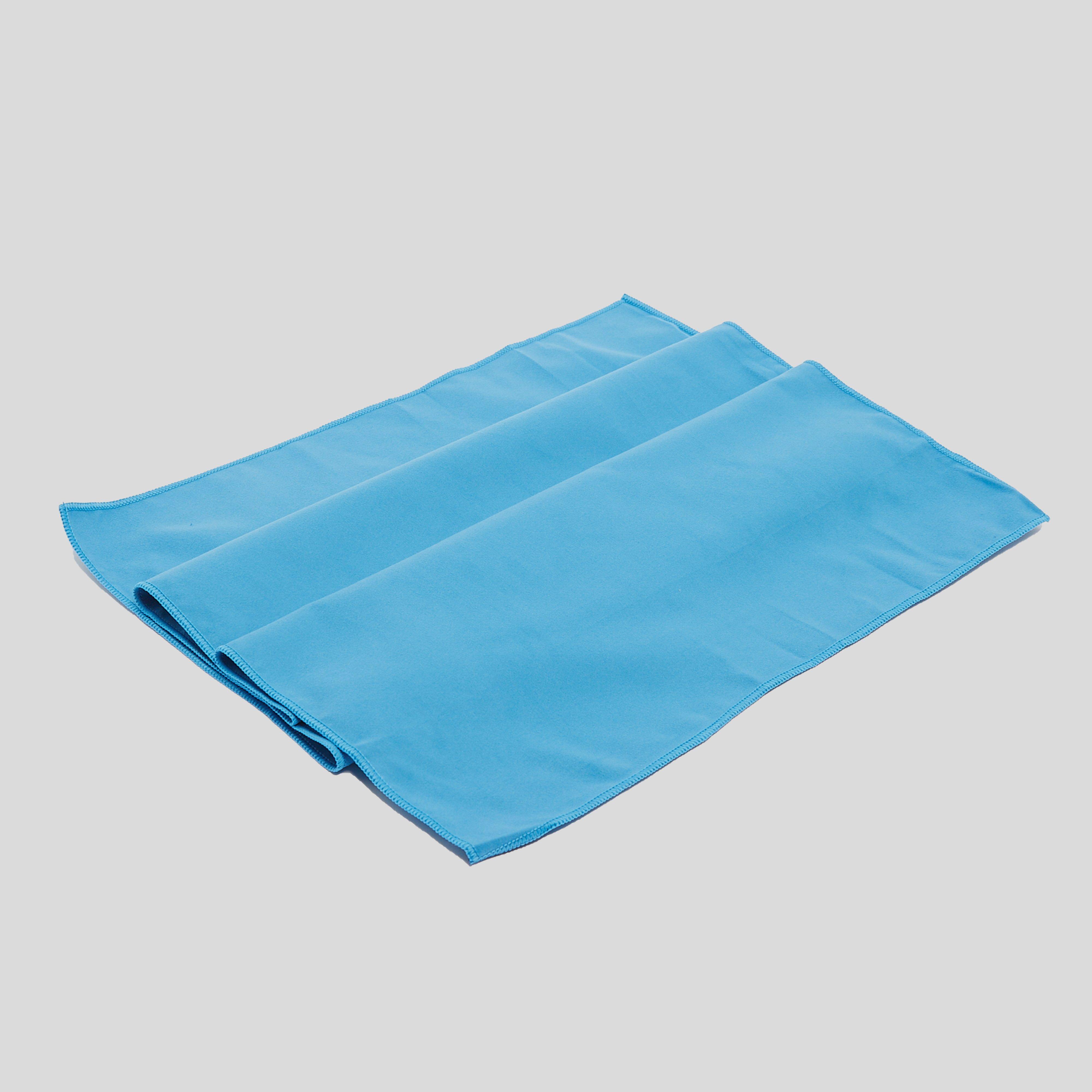 Image of Technicals Suede Microfibre Towel Travel (Small) - Blue/Mbl, Blue/MBL
