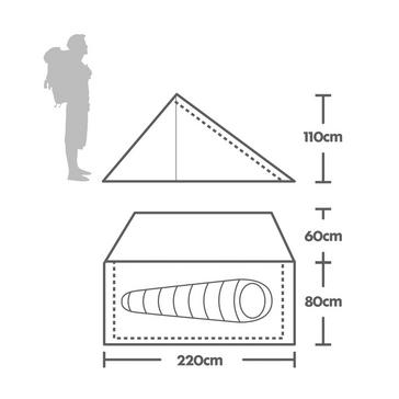 Green OEX Bobcat 1 Person Tent