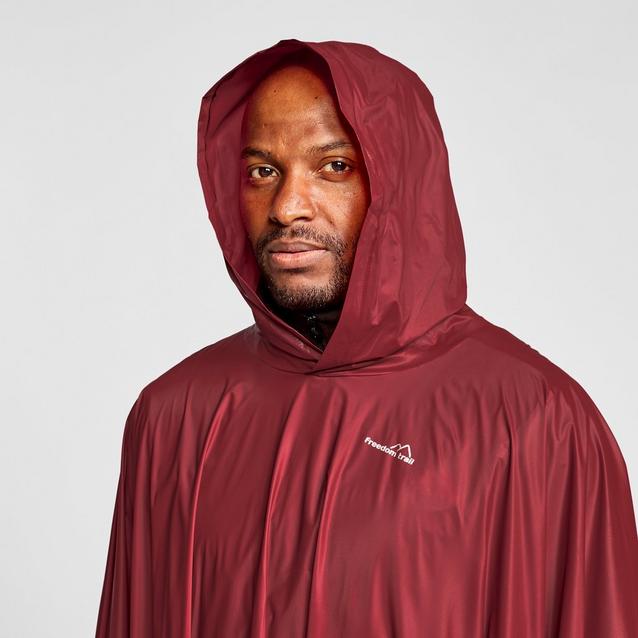 FREEDOMTRAIL Men's Poncho | Blacks