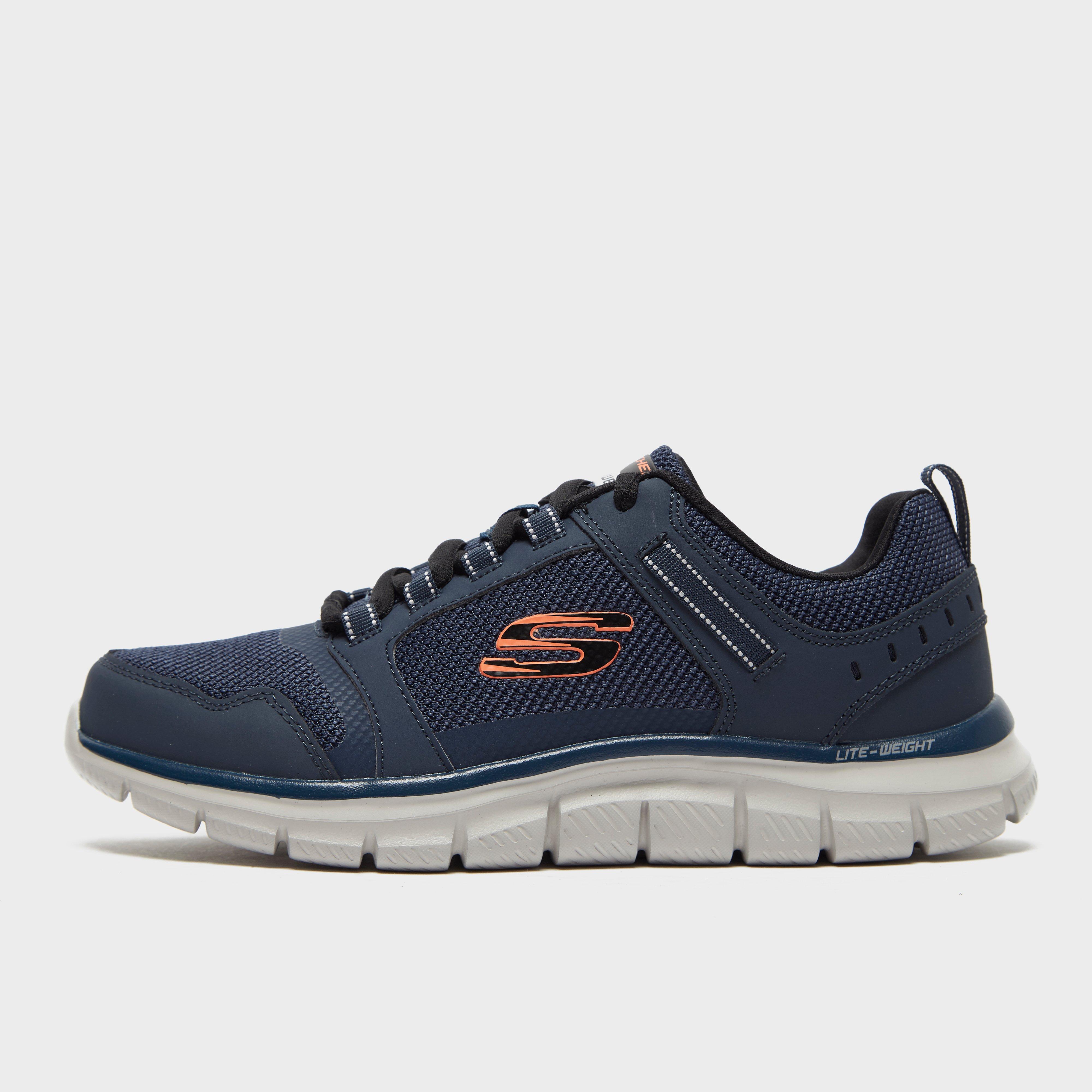 skechers leather tennis shoes