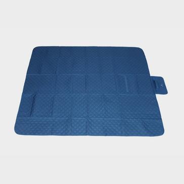 Blue HI-GEAR Garda Quilted Picnic Blanket