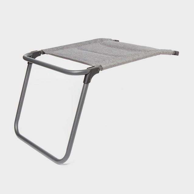 HiGear Turin Deluxe Recliner Footstool (grey)