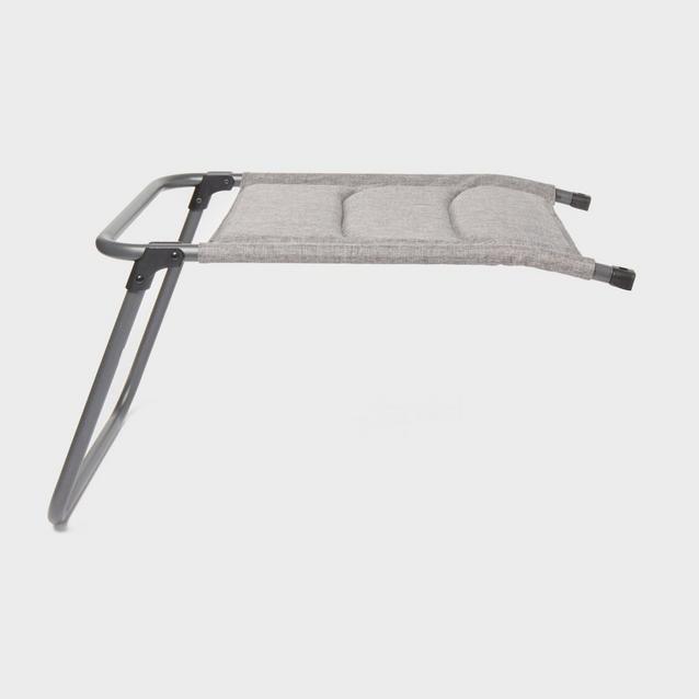 HiGear Turin Deluxe Recliner Footstool (grey)