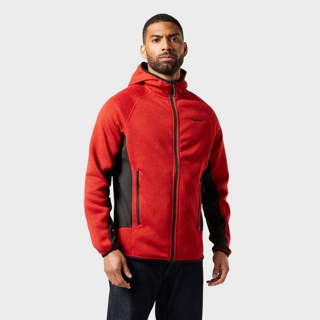 Craghoppers red outlet fleece