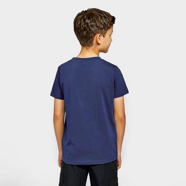 Blue Craghoppers Kids’ Rubens Short Sleeved T-Shirt