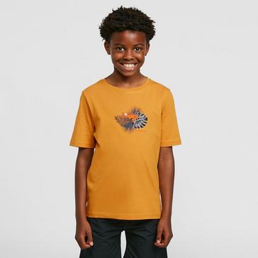 Gold Craghoppers Kids’ Rubens Short Sleeved T-Shirt