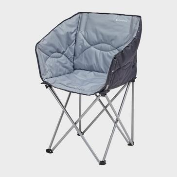 GREY Eurohike Quilted Tub Chair