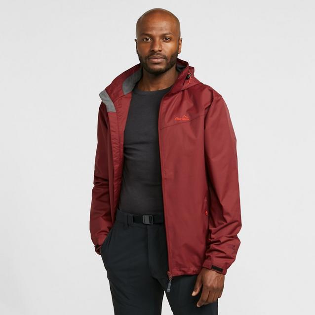 Red waterproof clearance jacket