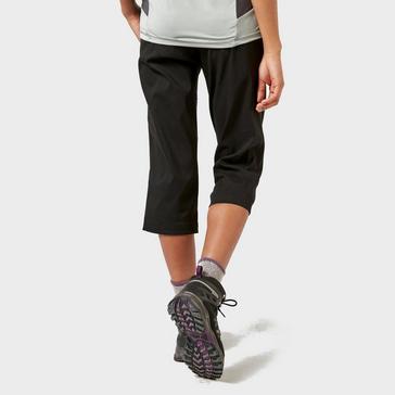 black Craghoppers Women’s Kiwi Pro II Cropped Trousers