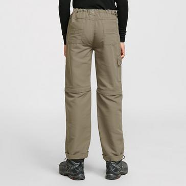 Brown Regatta Kids Sorcer Zip Off Trousers II