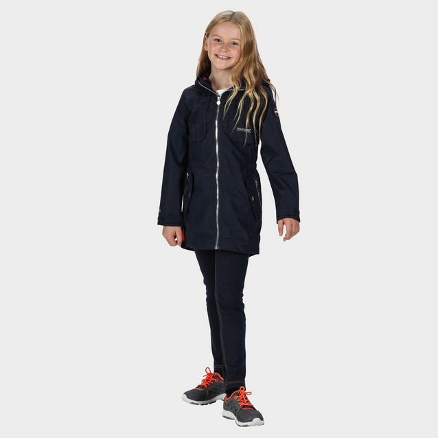 Regatta Unisex Kids Tarana Waterproof Breathable Fully Lined Parka With Reflective Trim Jackets Waterproof Shell 