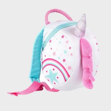 White LITTLELIFE Unicorn Toddler Pack with Rein