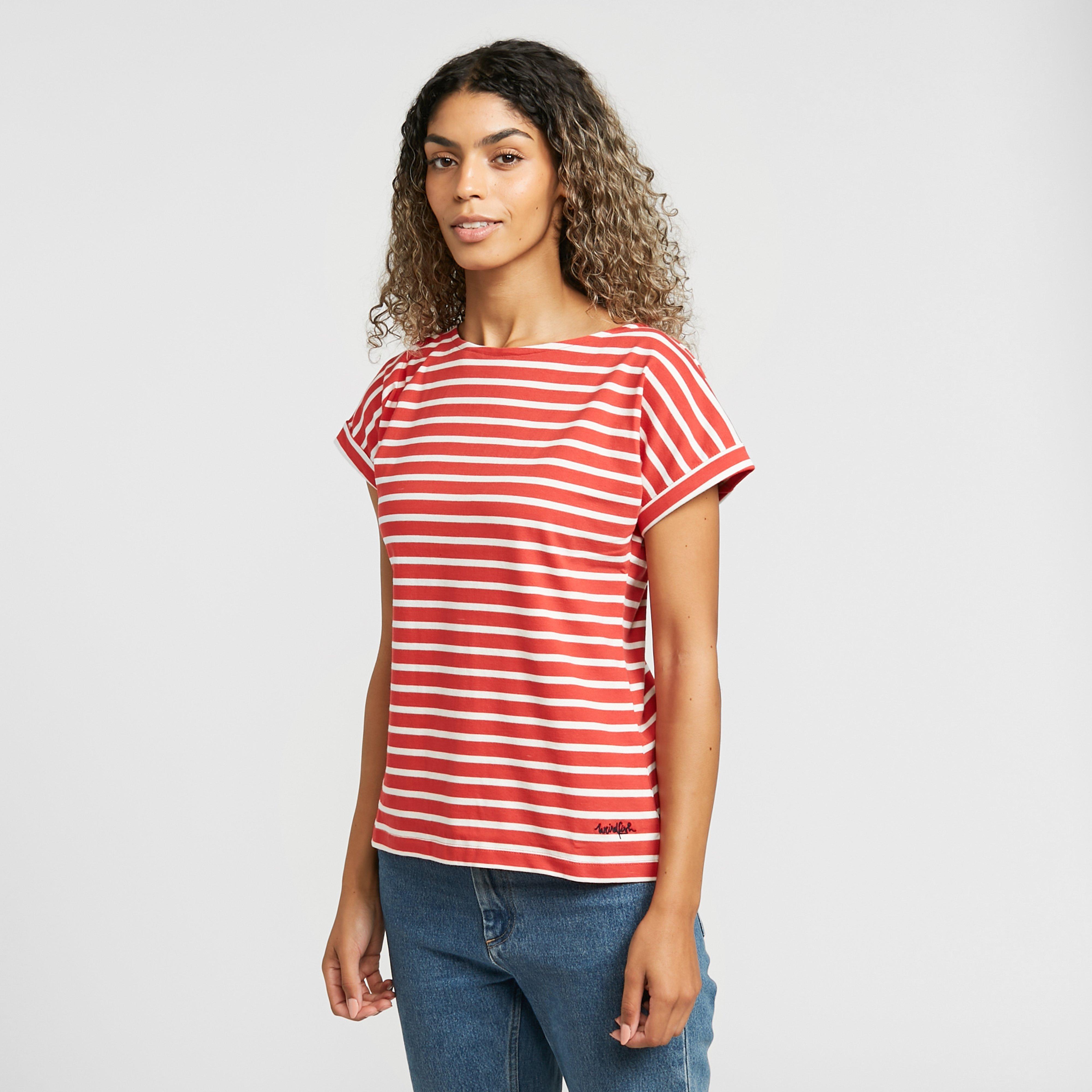 Image of Weird Fish Wf W Esha Tee - Red/Red, RED/RED