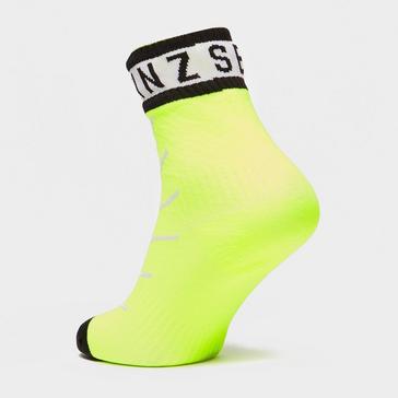 Yellow Sealskinz Waterproof Warm Weather Ankle Length Socks