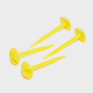 Yellow HI-GEAR Groundsheet Pegs (8cm)