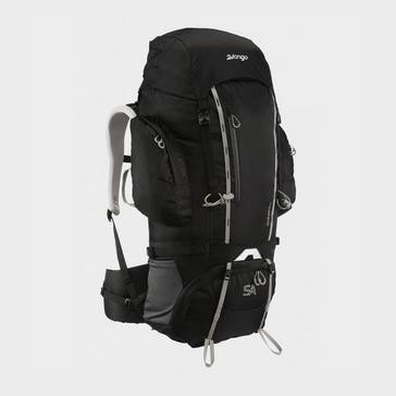 Black VANGO Sherpa 65L Backpack