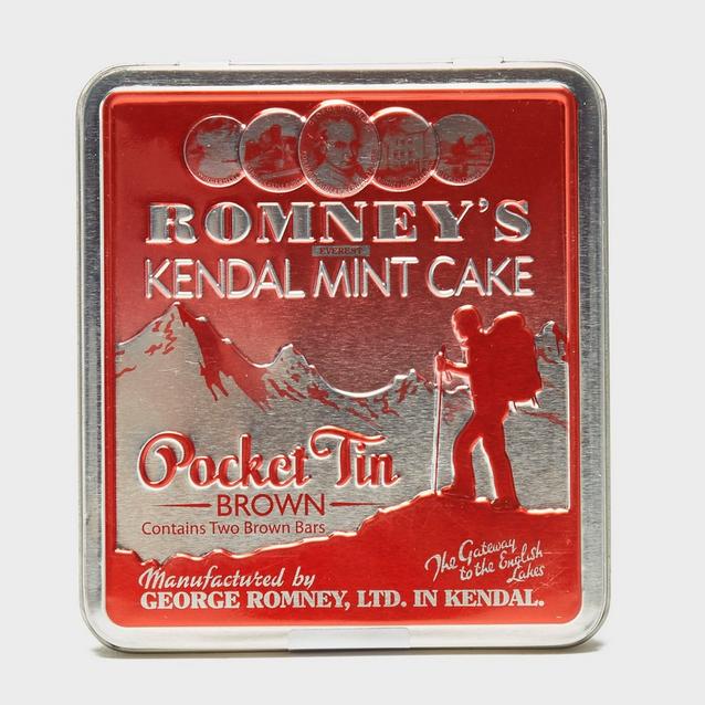 N/A Romneys Brown Kendal Mintcake Pocket Tin image 1