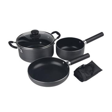 Black HI-GEAR Family Cookset