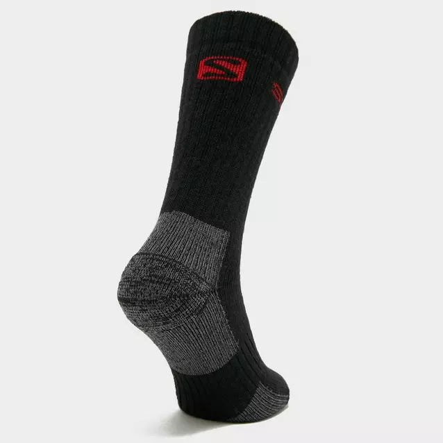 Salomon, Merino Low 2 Pack Walking Socks Mens, Preto/Azul