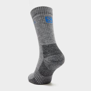 Grey Salomon Men's 2 Pack Heavy Weight Outdoor Merino Socks