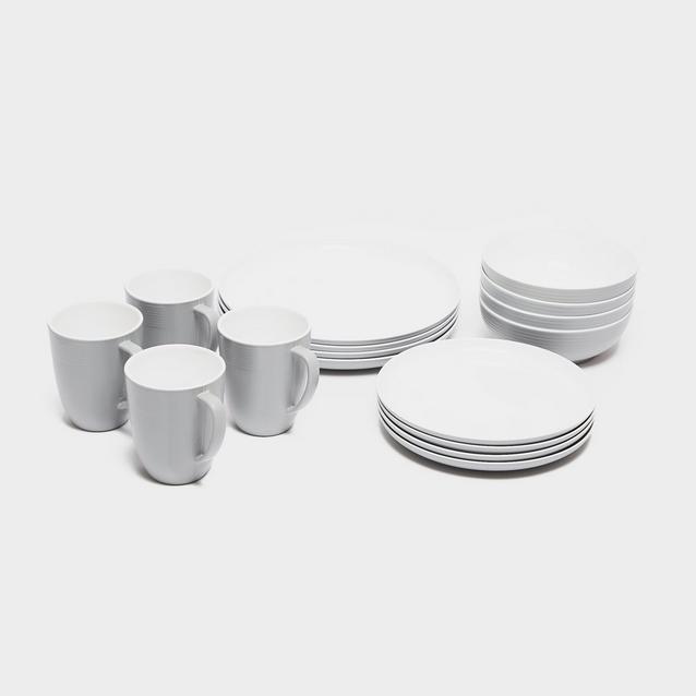 16 piece outlet melamine dinner set