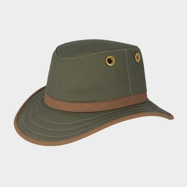 Green Tilley Outback Waxed Cotton Hat