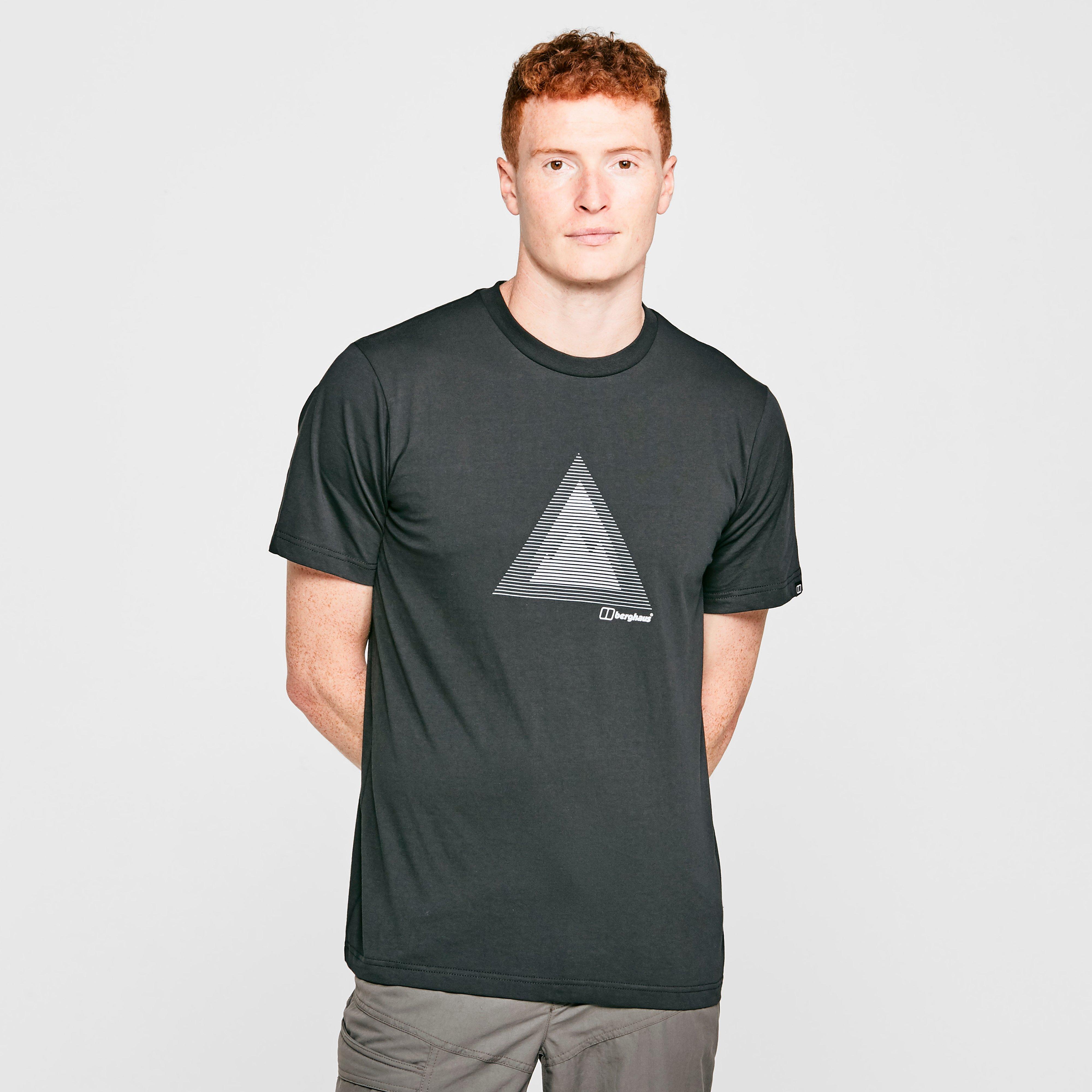 Image of Berghaus Men's Modern Mountain T-Shirt - Black/Blk, Black/BLK
