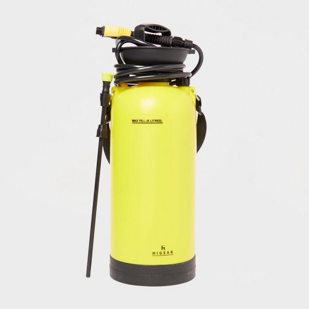 Yellow HI-GEAR Portable Power Washer (8 Litre) image 1