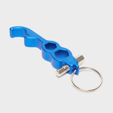 BLUE Eurohike Keyring Bottle Opener