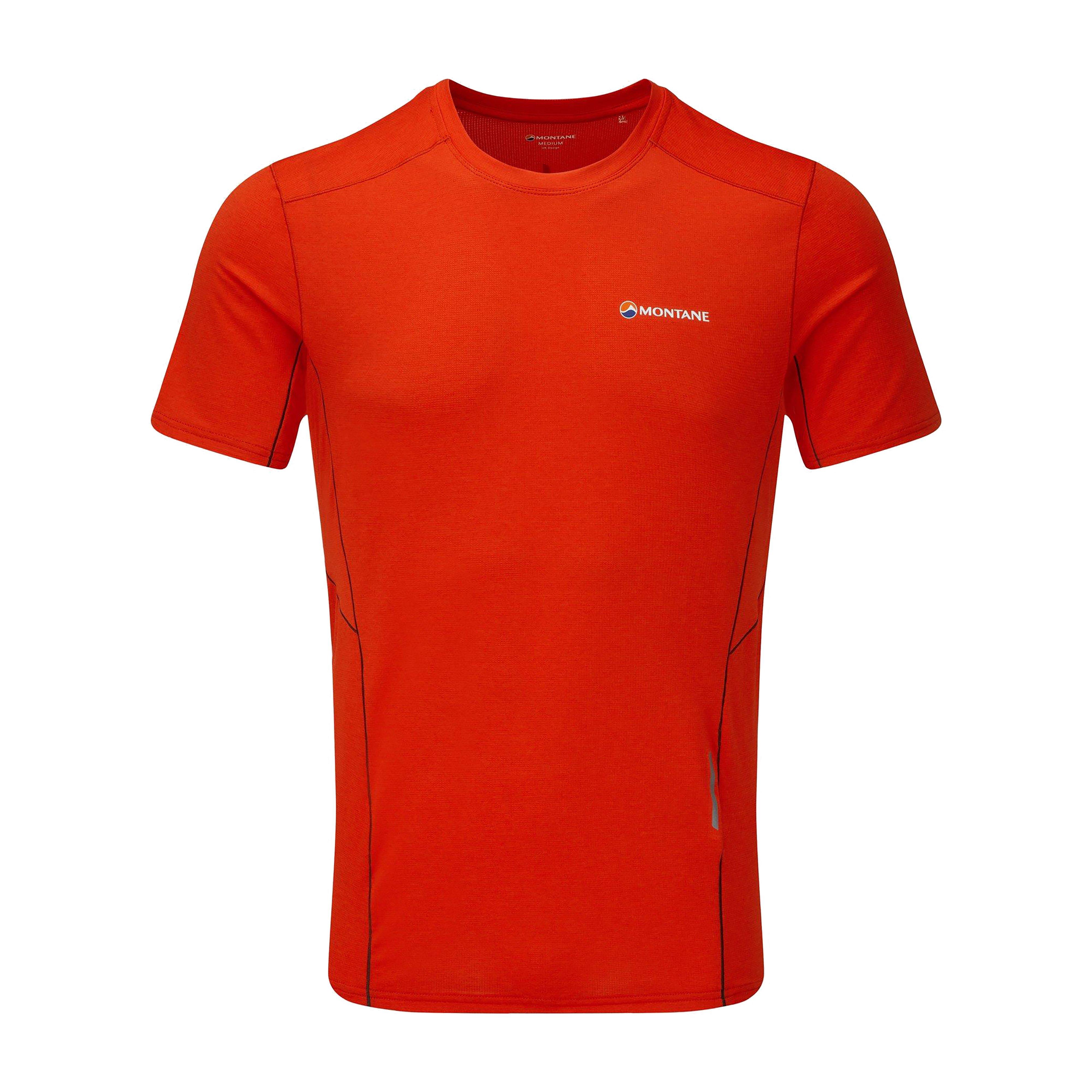 Image of Montane Mont M Sabre Tee - Red/Red, RED/RED