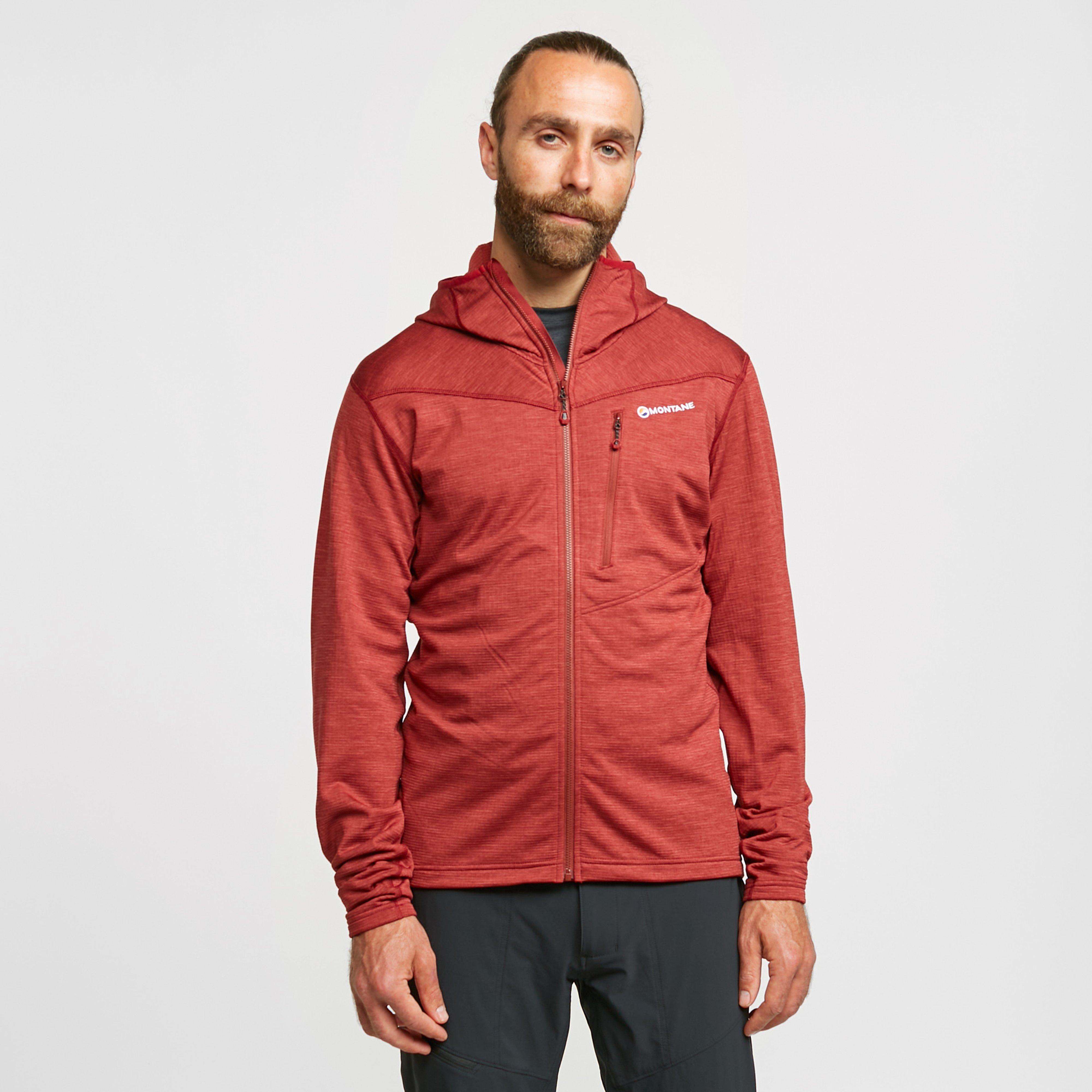 Image of Montane Mont M Protium Hoodie - Red/Red, RED/RED