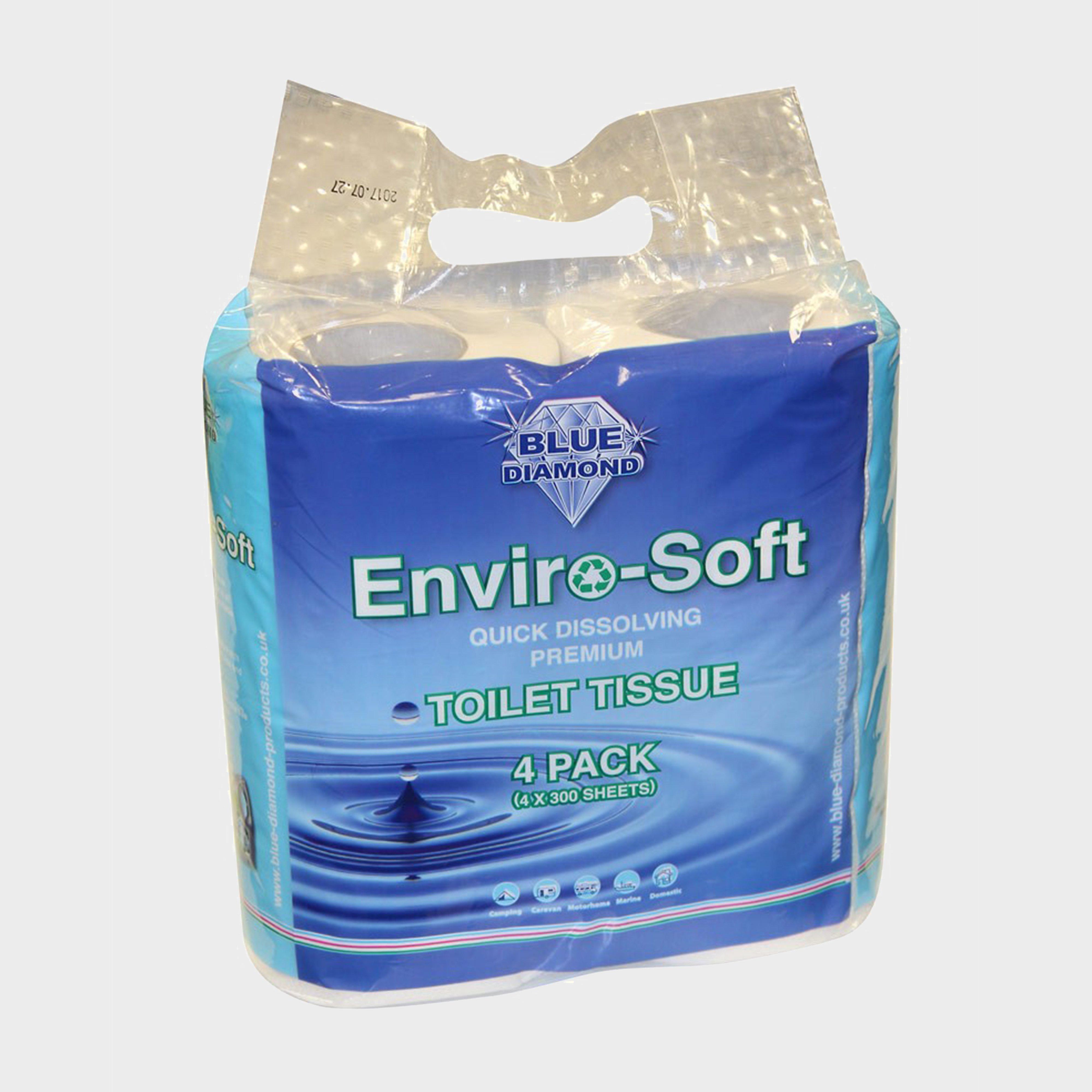 Blue Diamond Blue Diamond Enviro-Soft Toilet Roll (4-pack) - N/A, N/A Blue Diamond Blue Diamond Enviro-Soft Toilet Roll (4-pack) - N/A, N/A