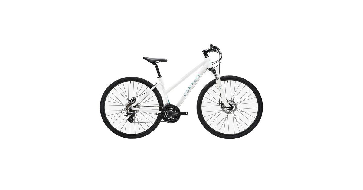 compass contour women's hybrid bike review