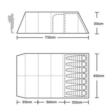 Blue VANGO Casa Air Lux Family Air Tent