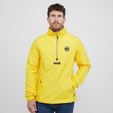 Yellow Nautica Competition Men's Salvor Half Zip Windbreaker Jacket