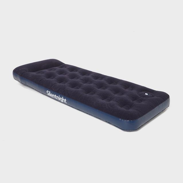 Silentnight Single Flock Pump Airbed blue