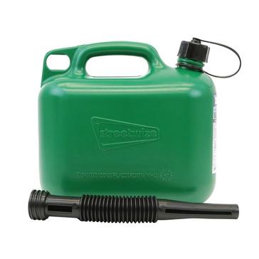 Green STREETWIZE 5L Fuel Can (Unleaded Petrol)